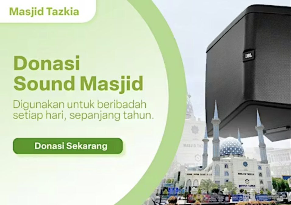 WAKAF TATA SUARA MASJID